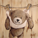 cadre ourson chambre bebe