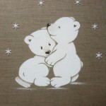 cadre ourson chambre bebe