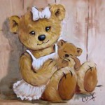 cadre ourson chambre bebe