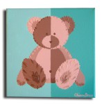 cadre ourson chambre bebe