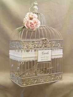 cage oiseau decoration mariage