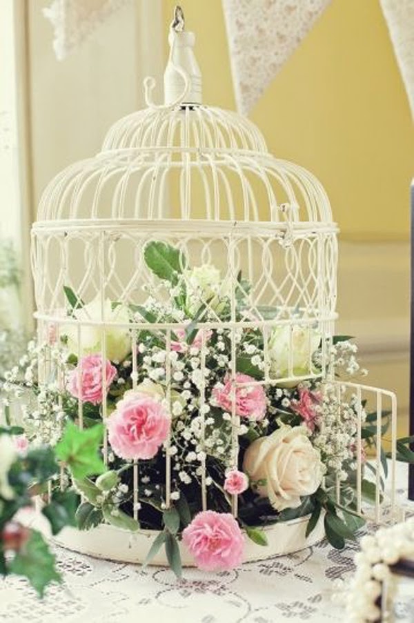 cage oiseau decoration mariage