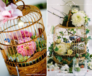 cage oiseau decoration mariage