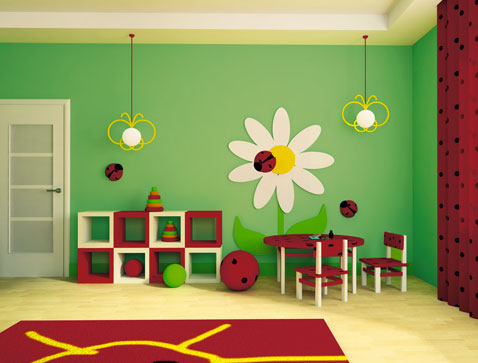 chambre bebe peinture bio