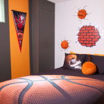 chambre deco basket