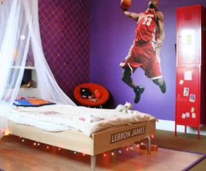 chambre deco basket