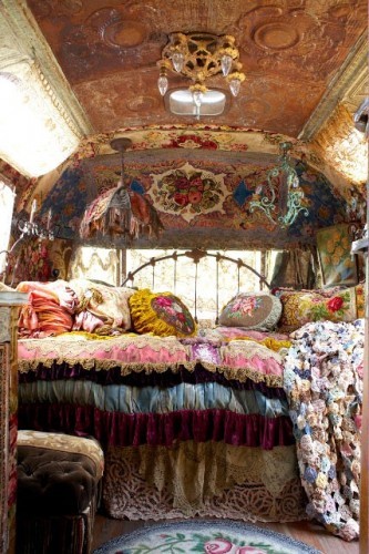 chambre decoration boheme