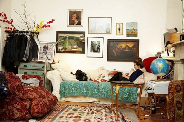 chambre decoration boheme