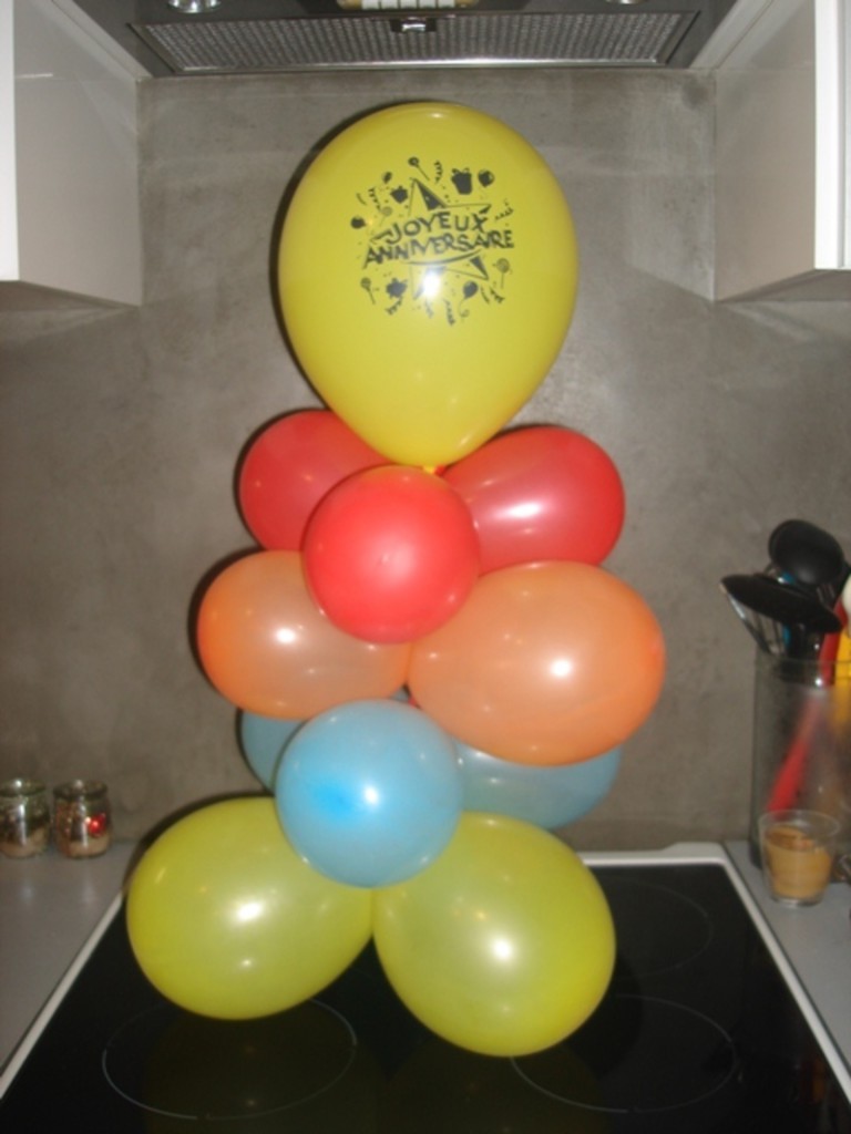 comment faire decoration ballon