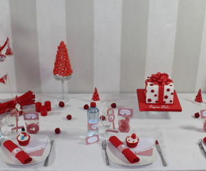 deco a fabriquer pour table de noel