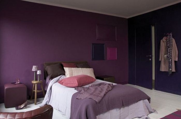 deco chambre a coucher couleurs