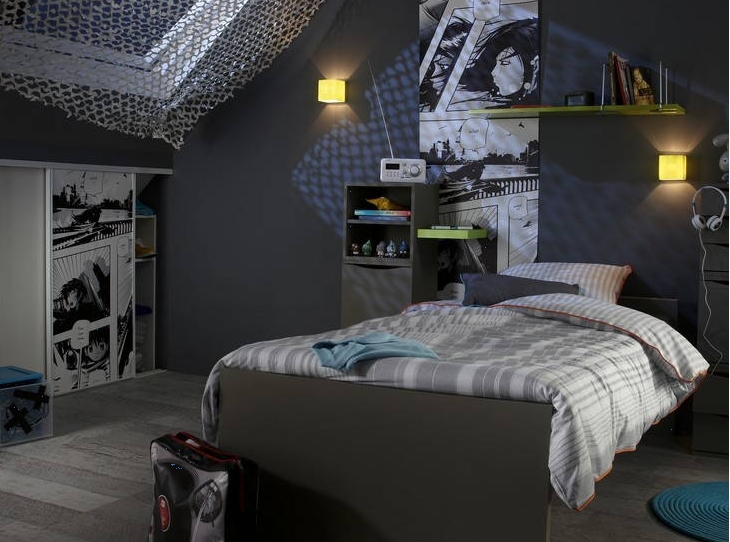 deco chambre ado dans les combles
