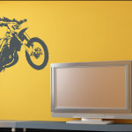 deco chambre ado moto