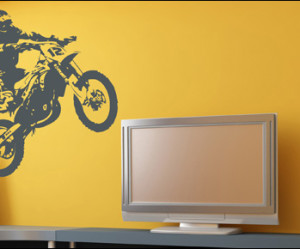 deco chambre ado moto