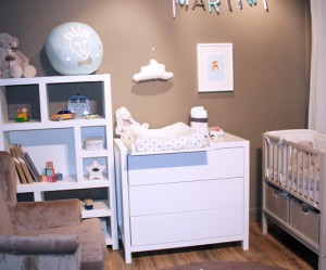 deco chambre bebe marron