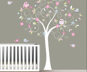 deco chambre bebe oiseau