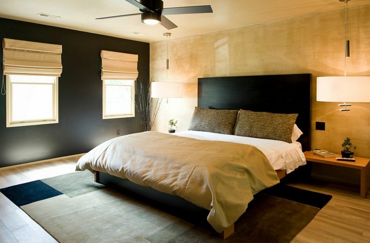 deco chambre dore
