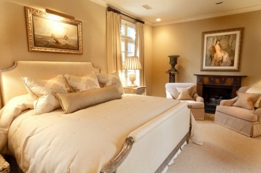 deco chambre dore