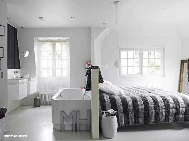 deco chambre et salle de bain