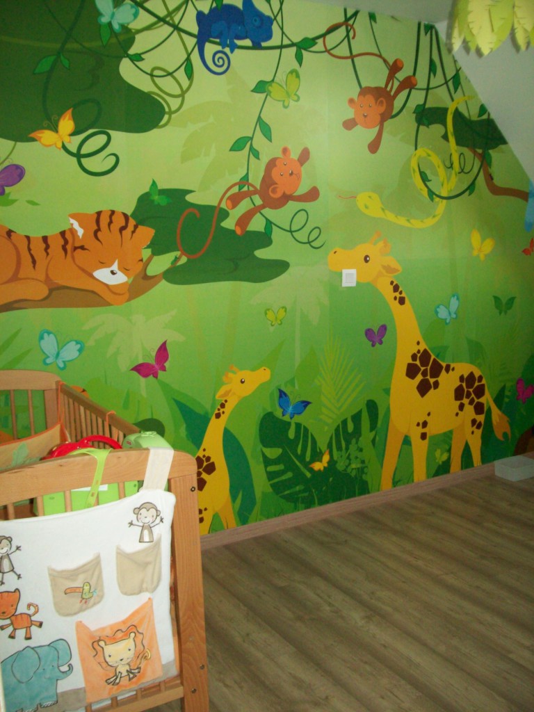 deco chambre garcon savane