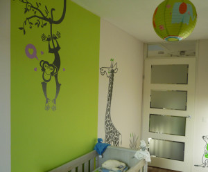 deco chambre jungle savane