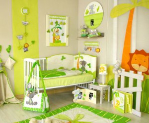 deco chambre la jungle