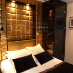 deco chambre noir et or