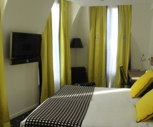 deco chambre noir et or