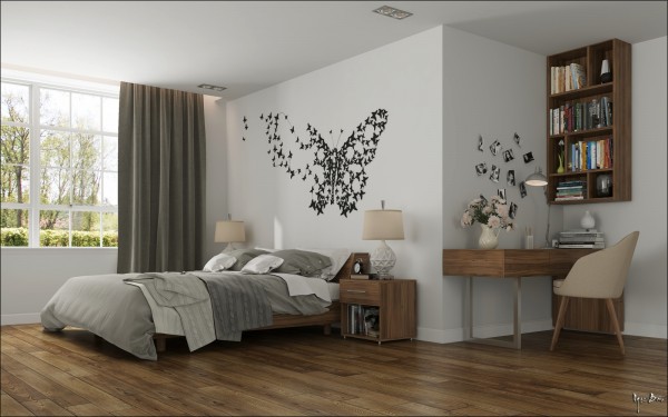 deco chambre parquet