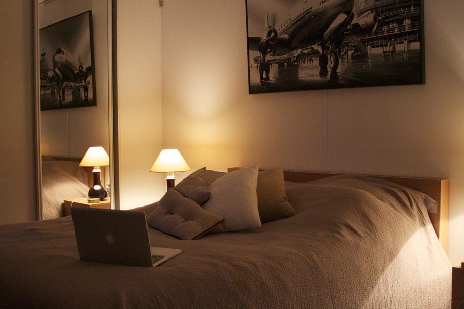 deco de chambre couleur taupe
