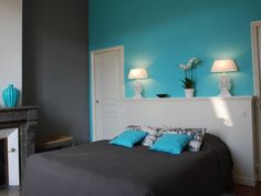 deco de chambre turquoise