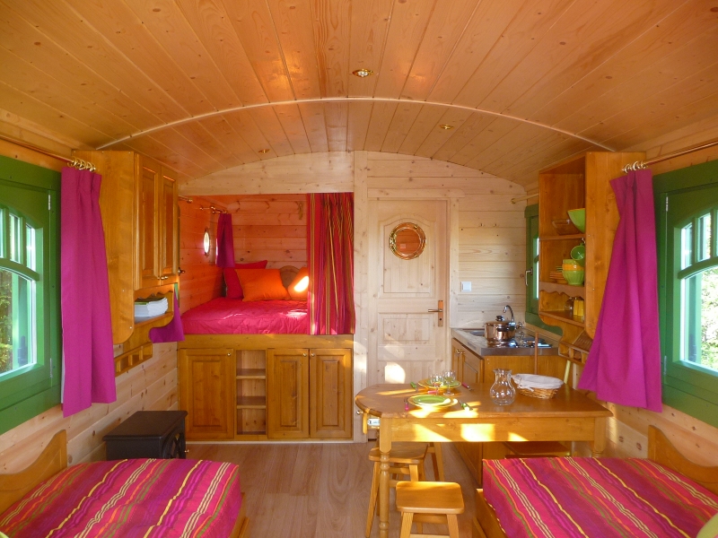 deco interieur de roulotte