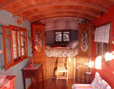 deco interieur de roulotte