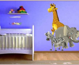 decoration chambre bebe animaux
