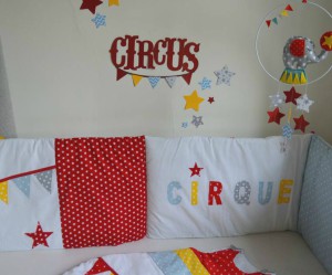 decoration chambre cirque