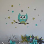 decoration chambre de bebe hibou