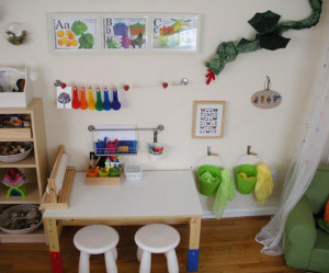decoration chambre fille montessori