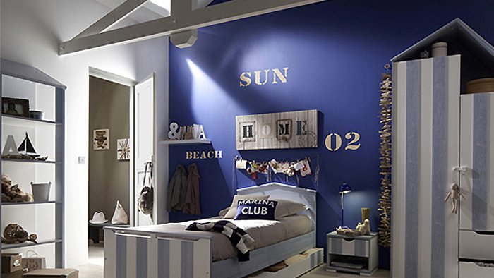 decoration chambre garcon mer