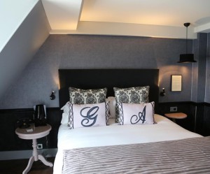 decoration chambre gris bleu