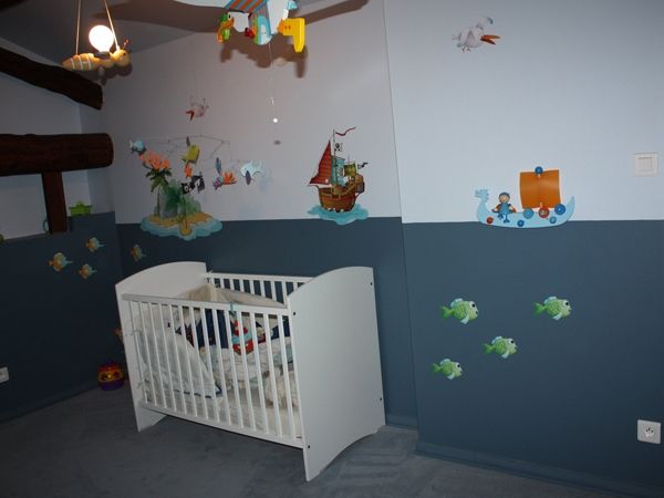 decoration chambre jack et les pirates