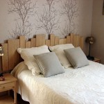 decoration chambre lambris blanc