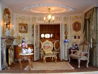 decoration chambre louis xv