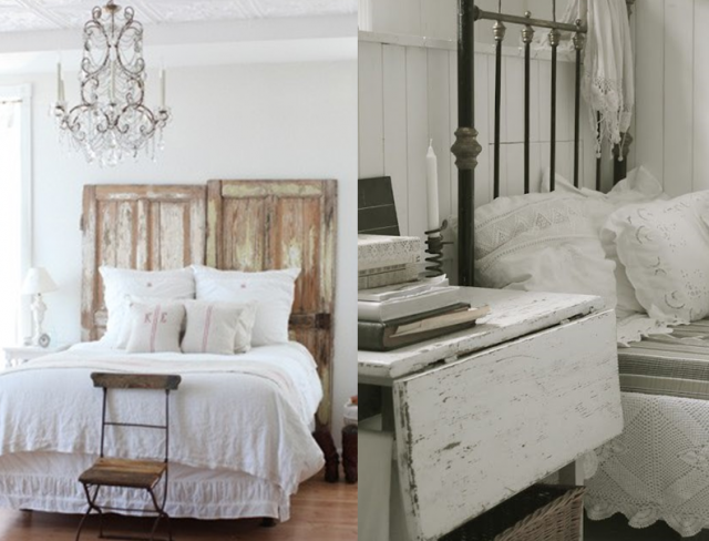 decoration chambre shabby