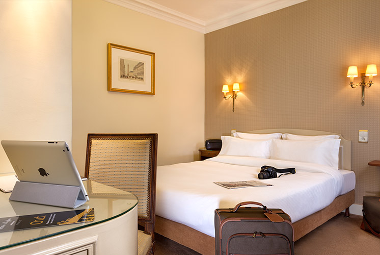 decoration chambre style hotel