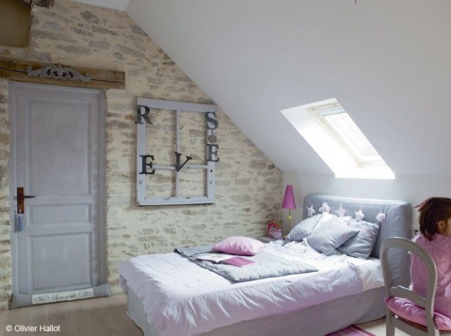 decoration chambres mansardees