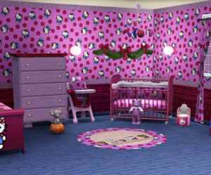 decoration de chambre hello kitty