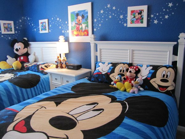decoration de chambre mickey