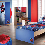 decoration de chambre spiderman