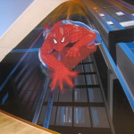 decoration de chambre spiderman