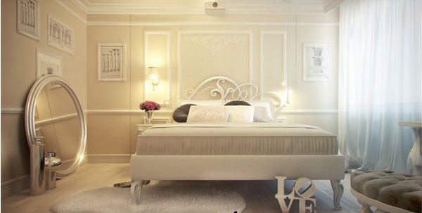 decoration de chambre style romantique